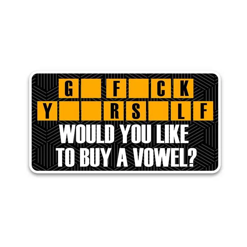 G_ F__k Y__R S_LF Bumper Sticker