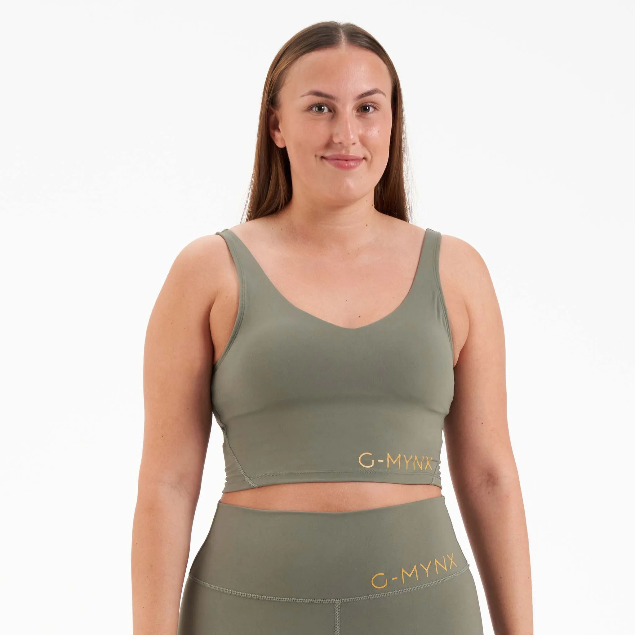 G-Mynx Signature Bra Tops (Kalm Khaki)