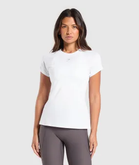 Gymshark Running Top - White