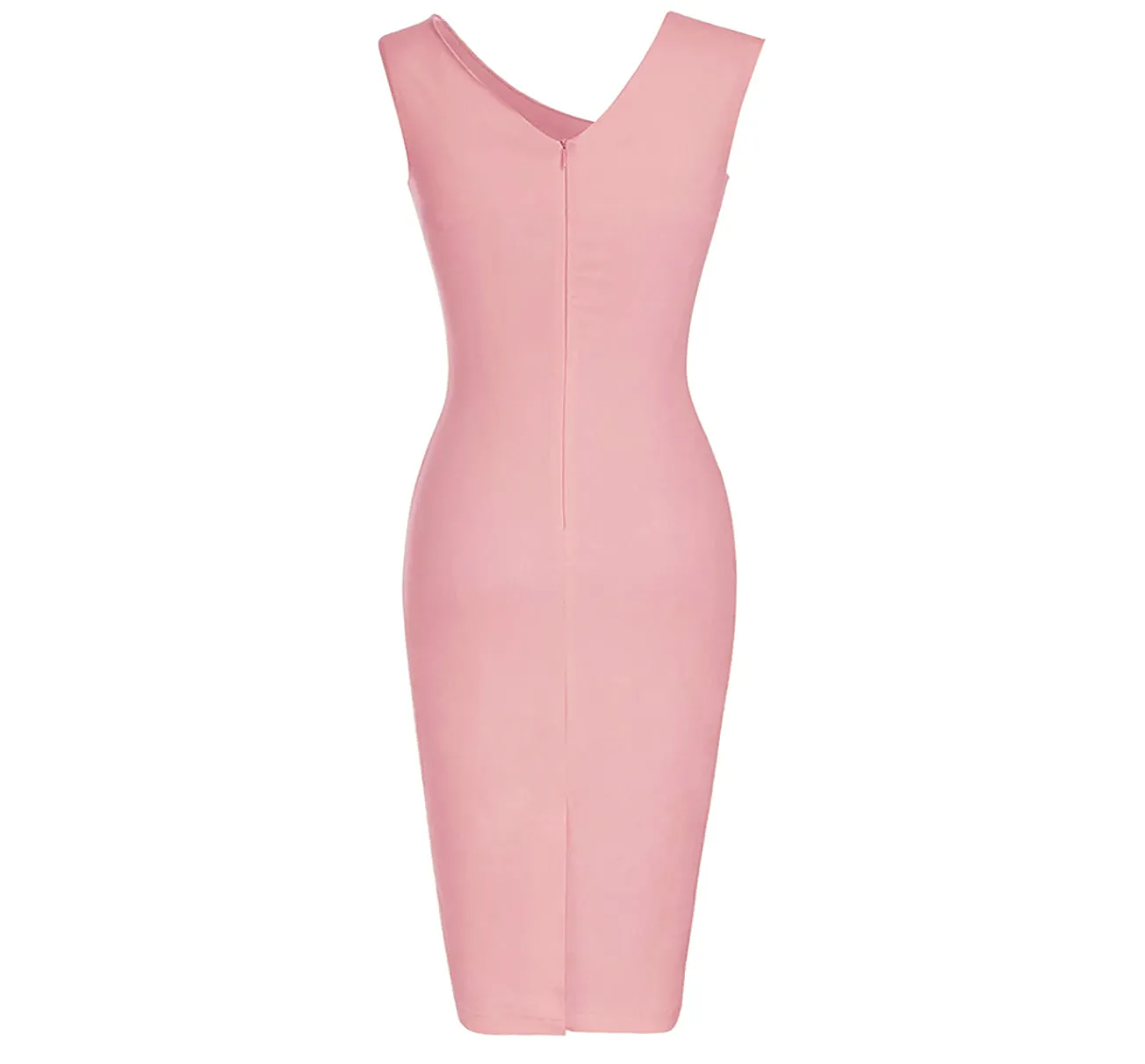 Haute Edition Women's Ruched Shoulder Bodycon Sheath Dress