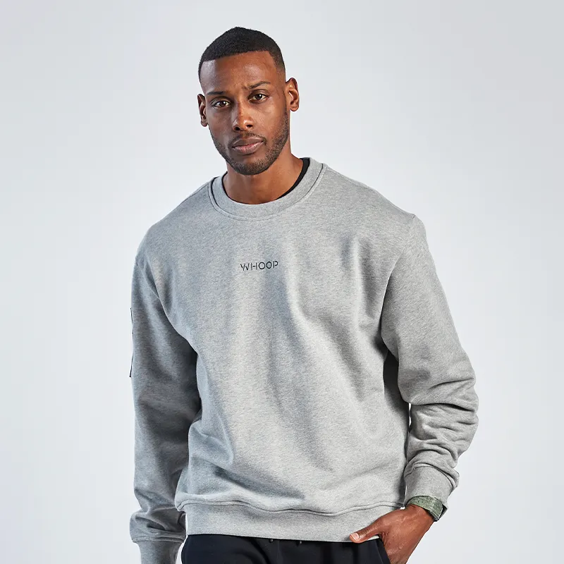 Heather Grey WHOOP Unisex Crewneck