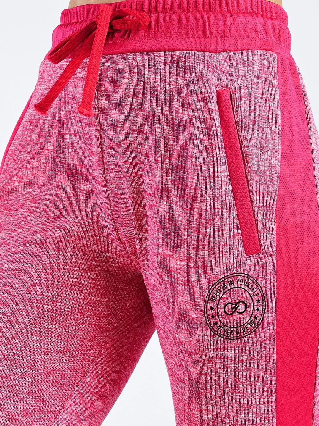 Hot Pink Marl All Day Joggers