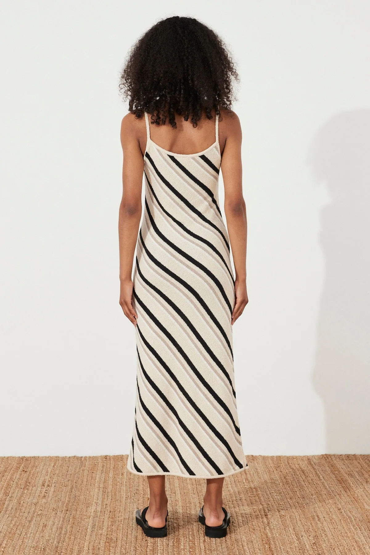 Husk Stripe Knit Dress