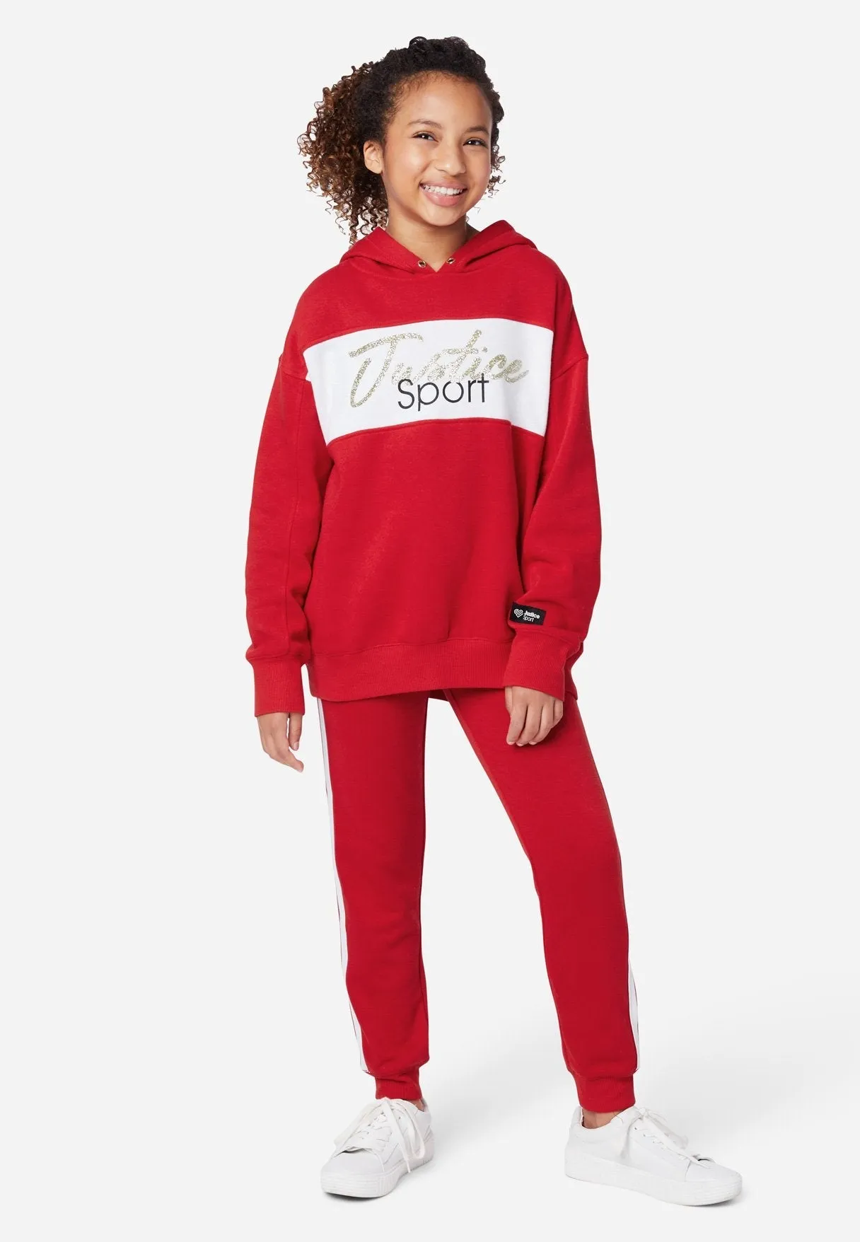 J Sport Color Block Hoodie