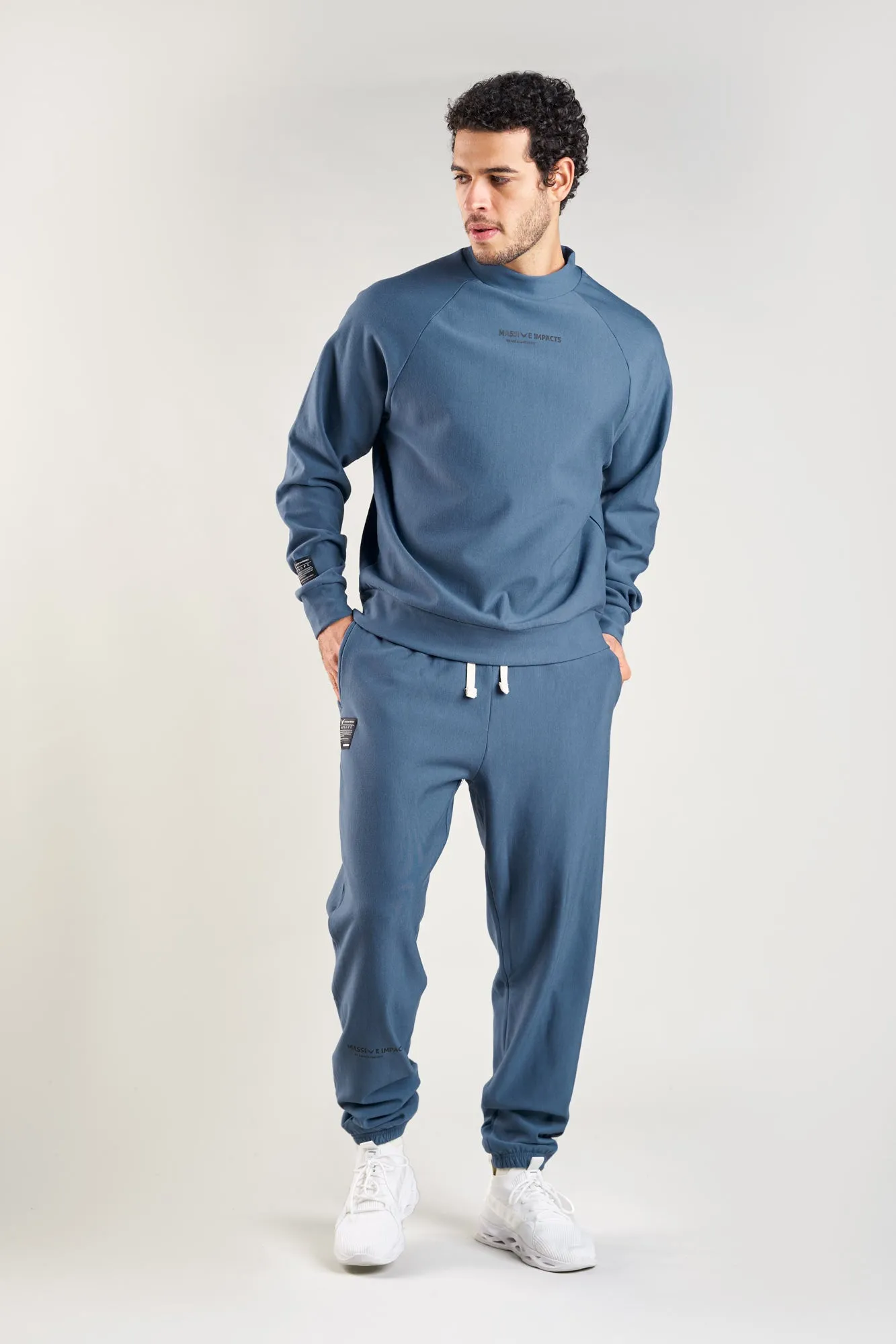 J019MI Organic Cotton & Bamboo Neutral Joggers