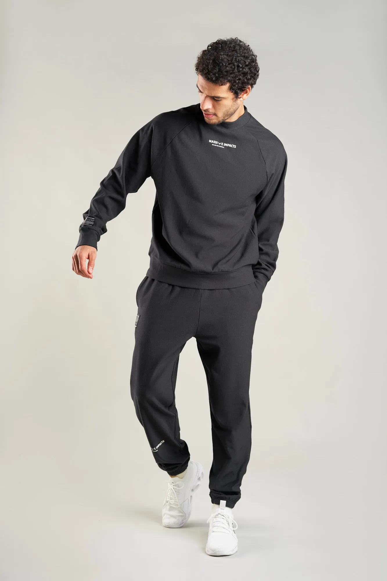 J019MI Organic Cotton & Bamboo Neutral Joggers