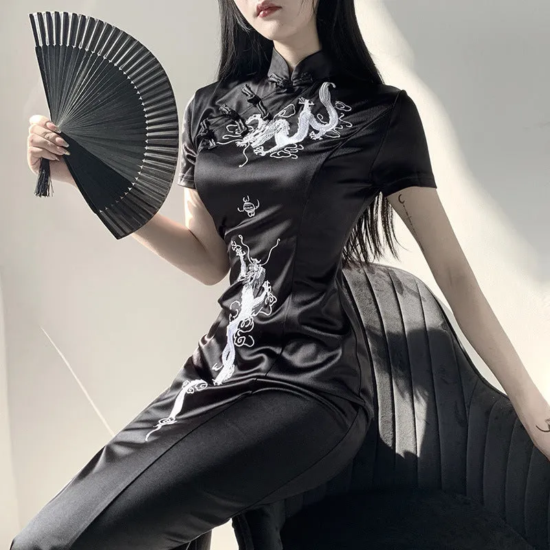 Julia Fashion - Chinese Style Cheongsam Dress