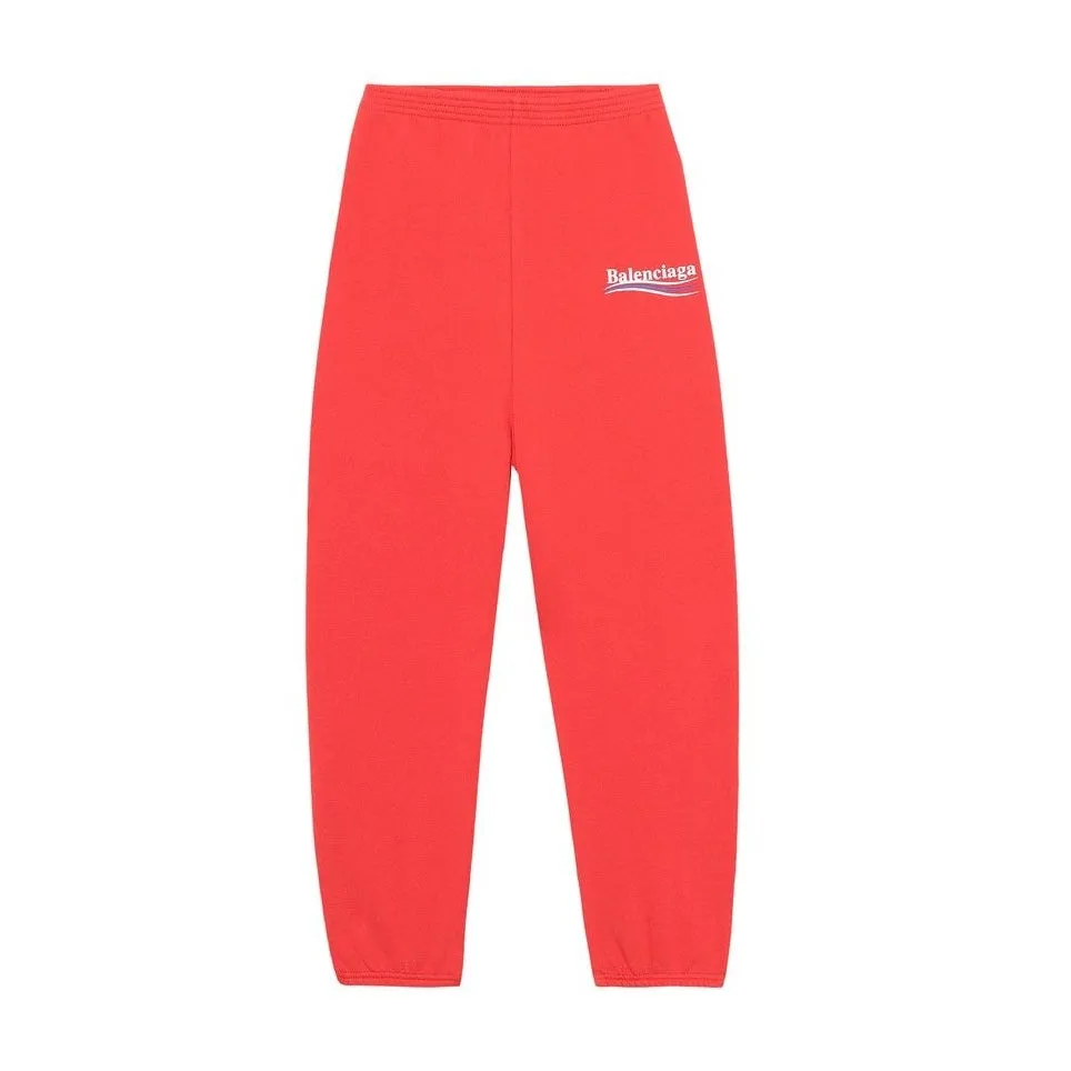 Kids Balenciaga Red Campaign Sweatpants