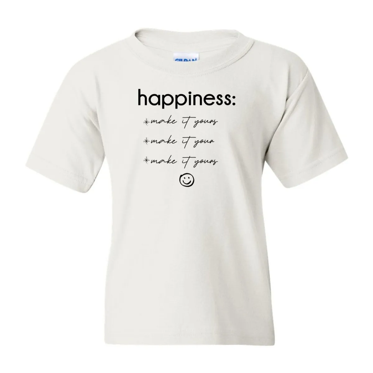 Kids Make It Yours™ 'Happiness Checklist' T-Shirt