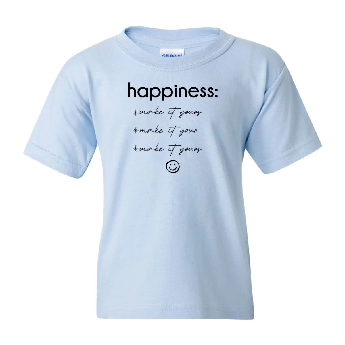 Kids Make It Yours™ 'Happiness Checklist' T-Shirt