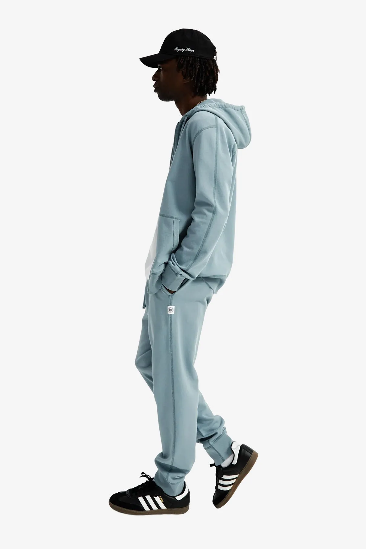 Lightweight Terry Slim Sweatpant - Ink