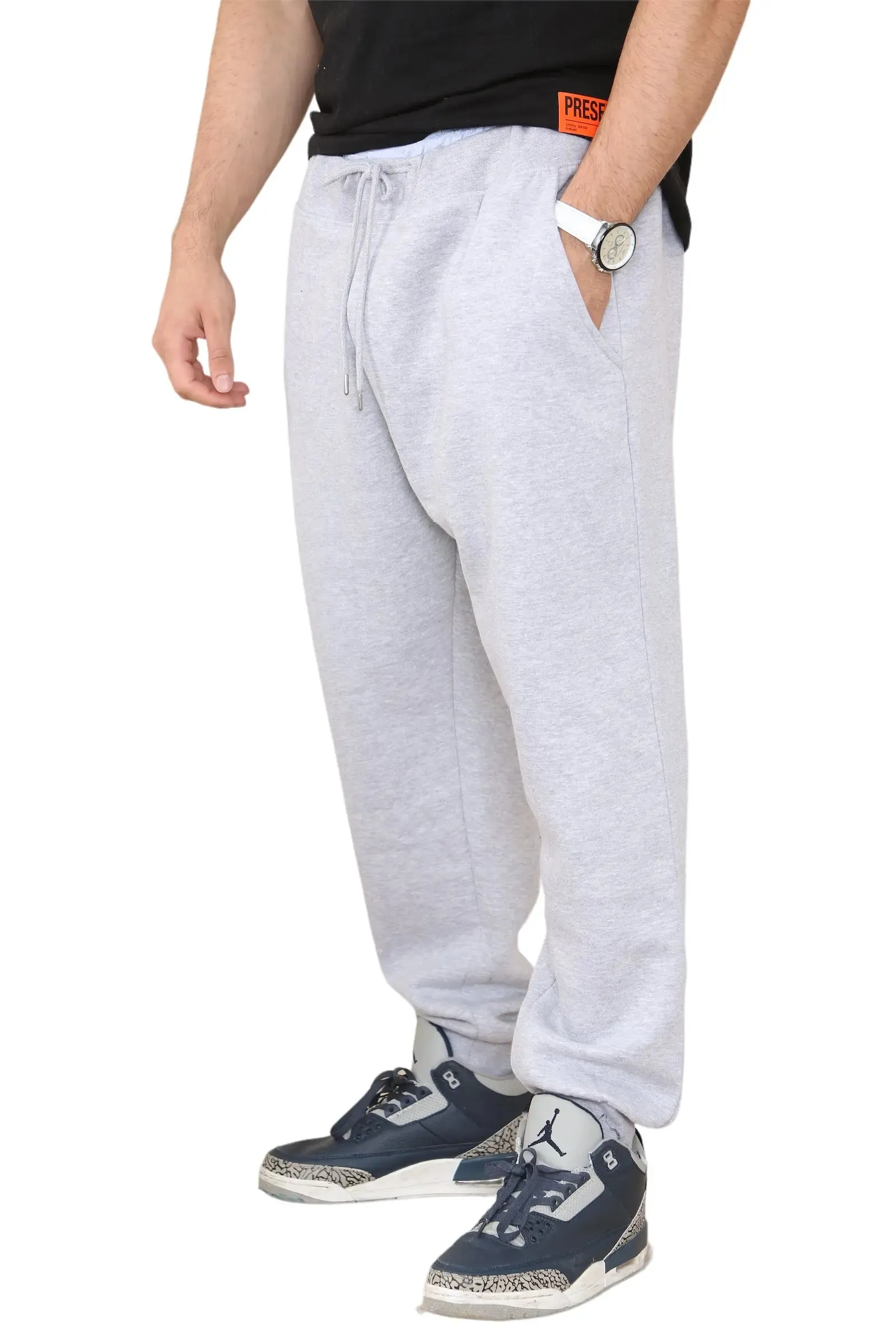 LOOSE FIT BASIC JOGGERS For Men