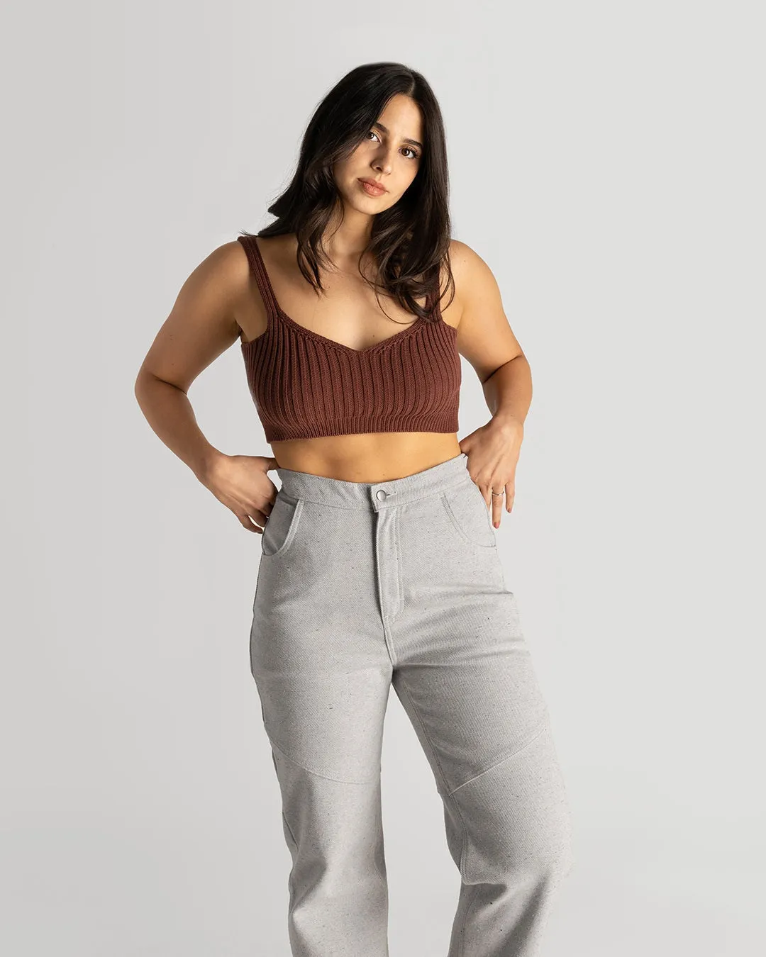 Maroon Knit Bralette | XS-3X | Seconds Sale | Final Sale