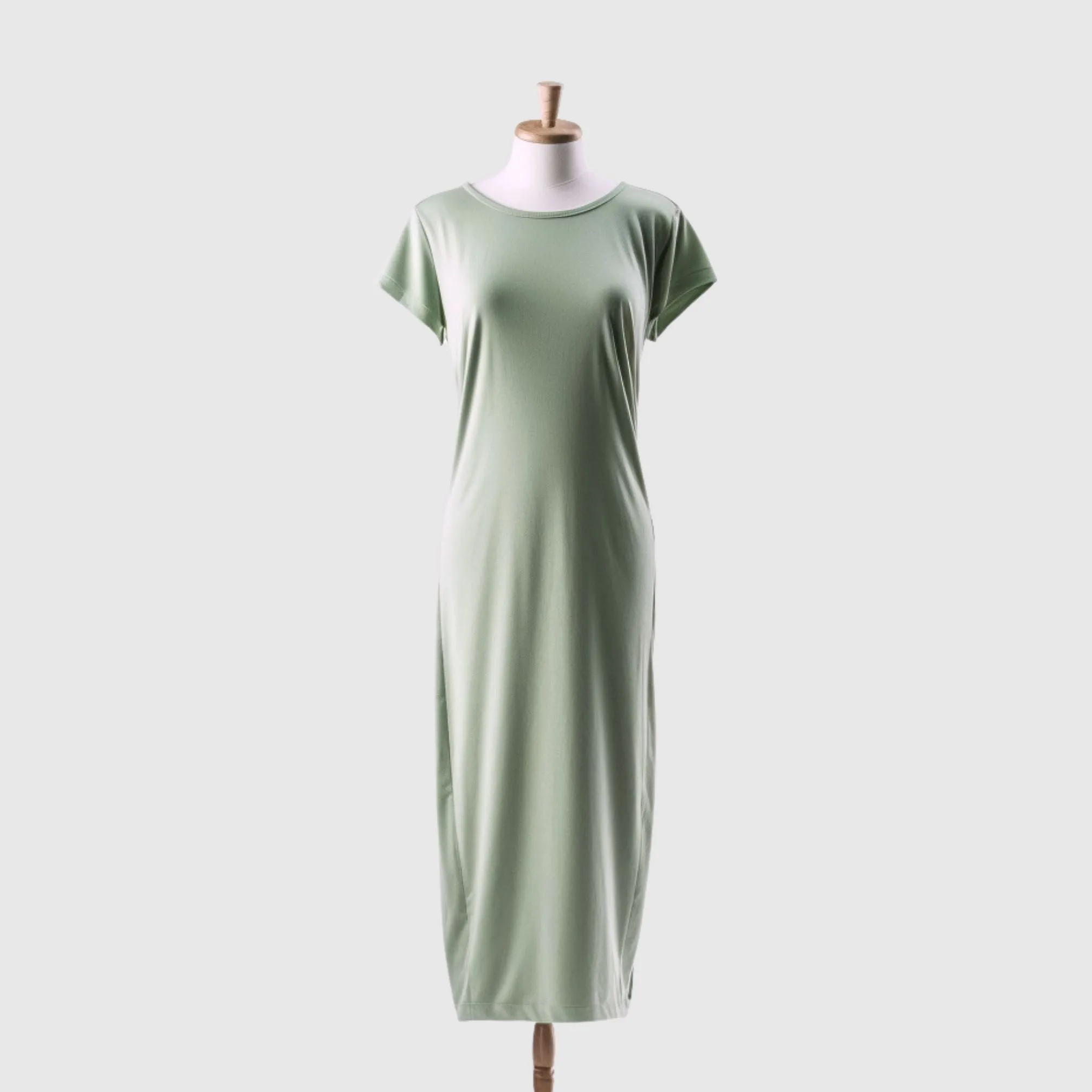 Maxi T-Shirt Dress - organic cotton or merino wool