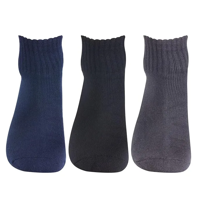 Men Cushioned Ankle-Length Joggers Sports Socks - Pack of 3