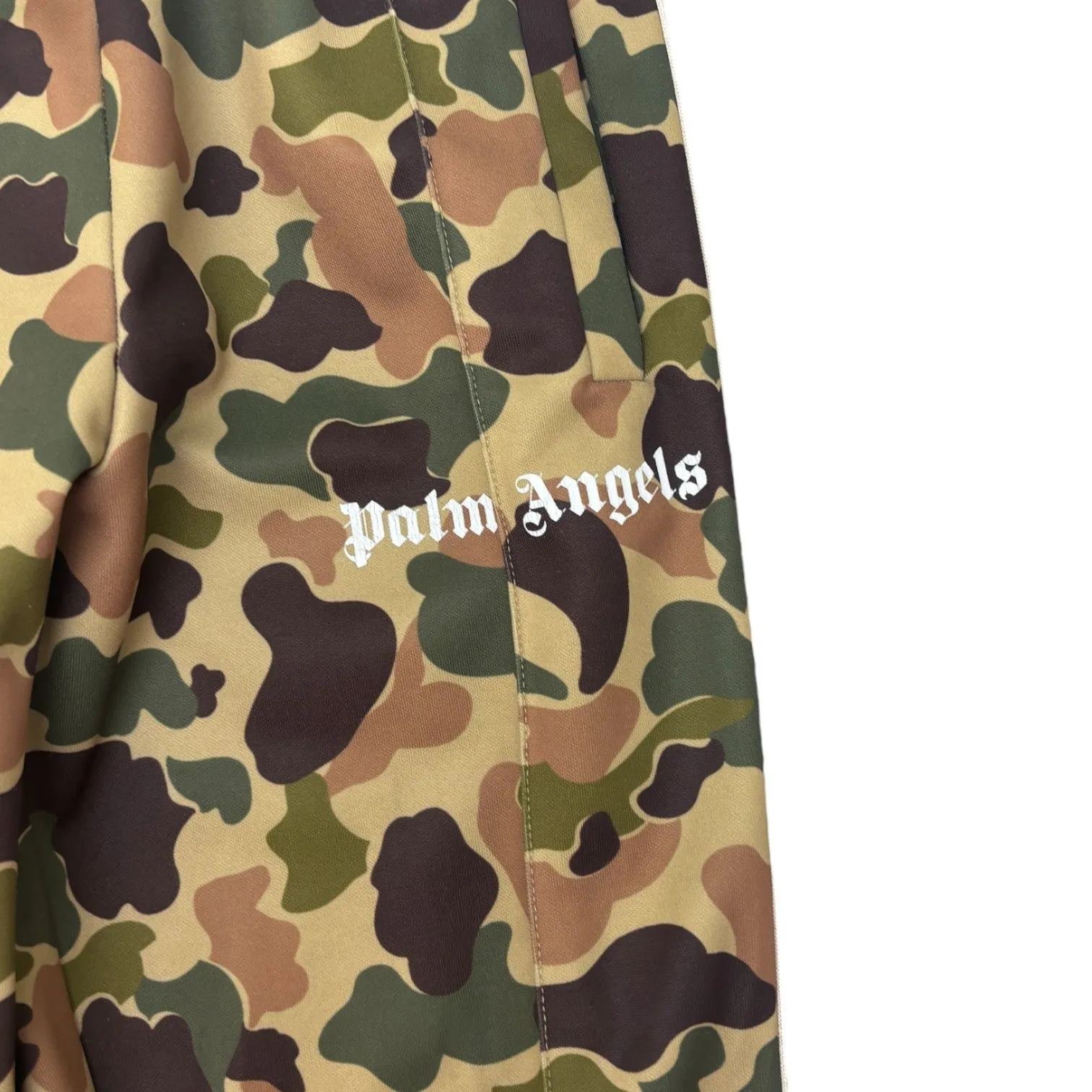 Men's Camouflage Track Joggers Khaki Size S