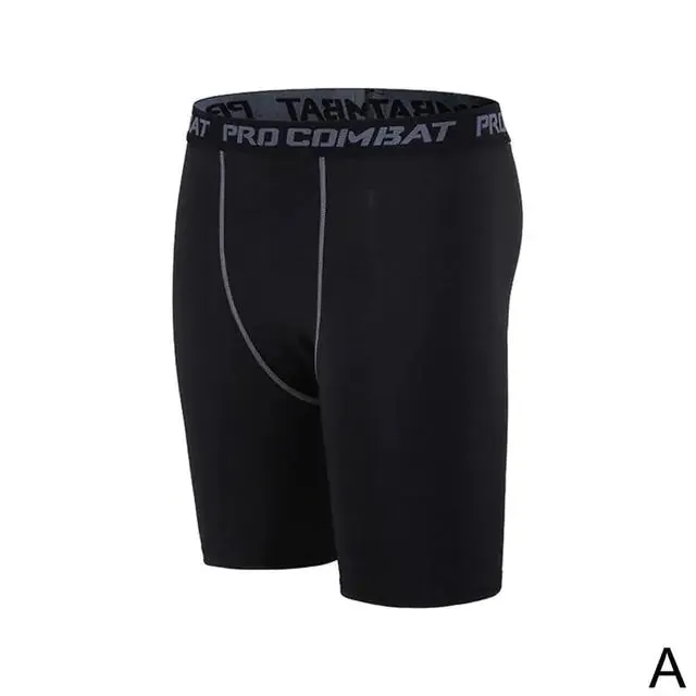 Men’s Fitness Elastic Shorts - Comfortable & Flexible Activewear