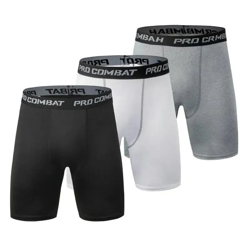 Men’s Fitness Elastic Shorts - Comfortable & Flexible Activewear