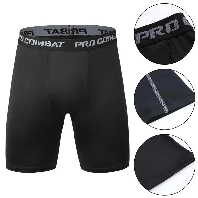 Men’s Fitness Elastic Shorts - Comfortable & Flexible Activewear