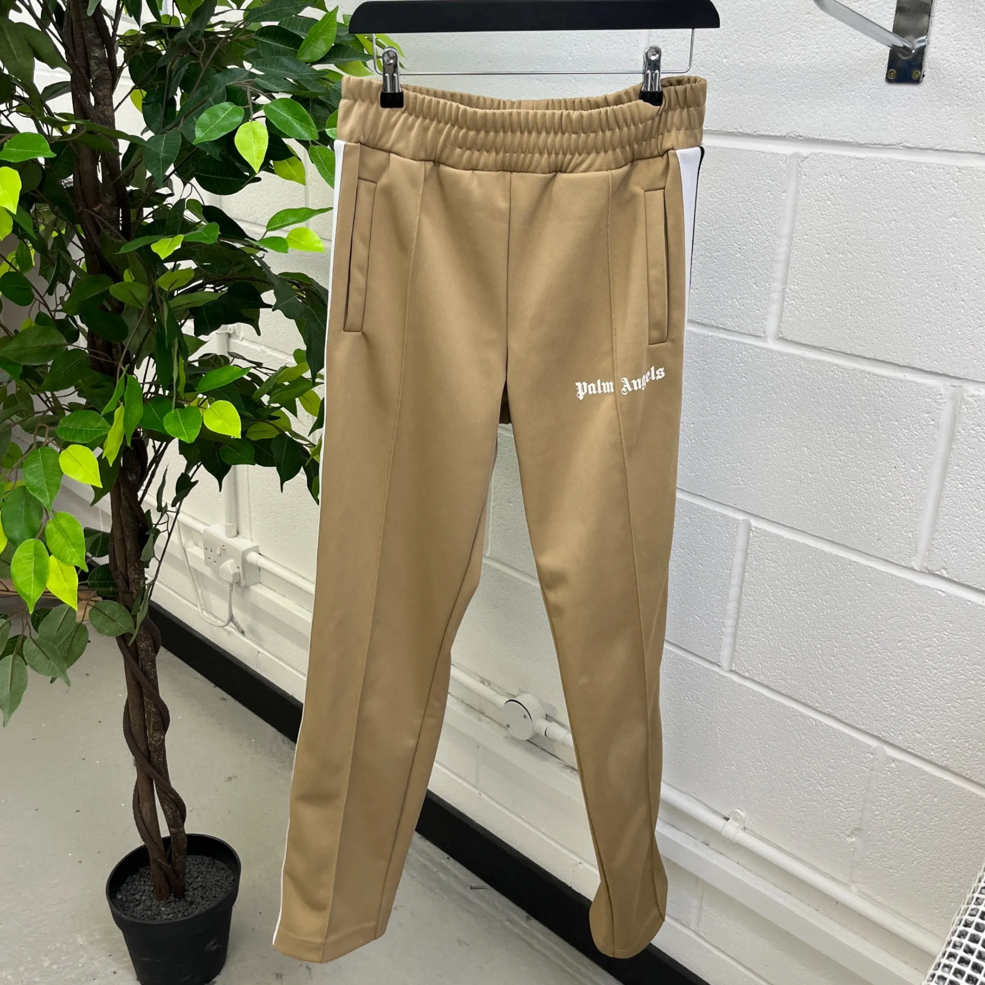 Men's Logo Joggers Beige Size M