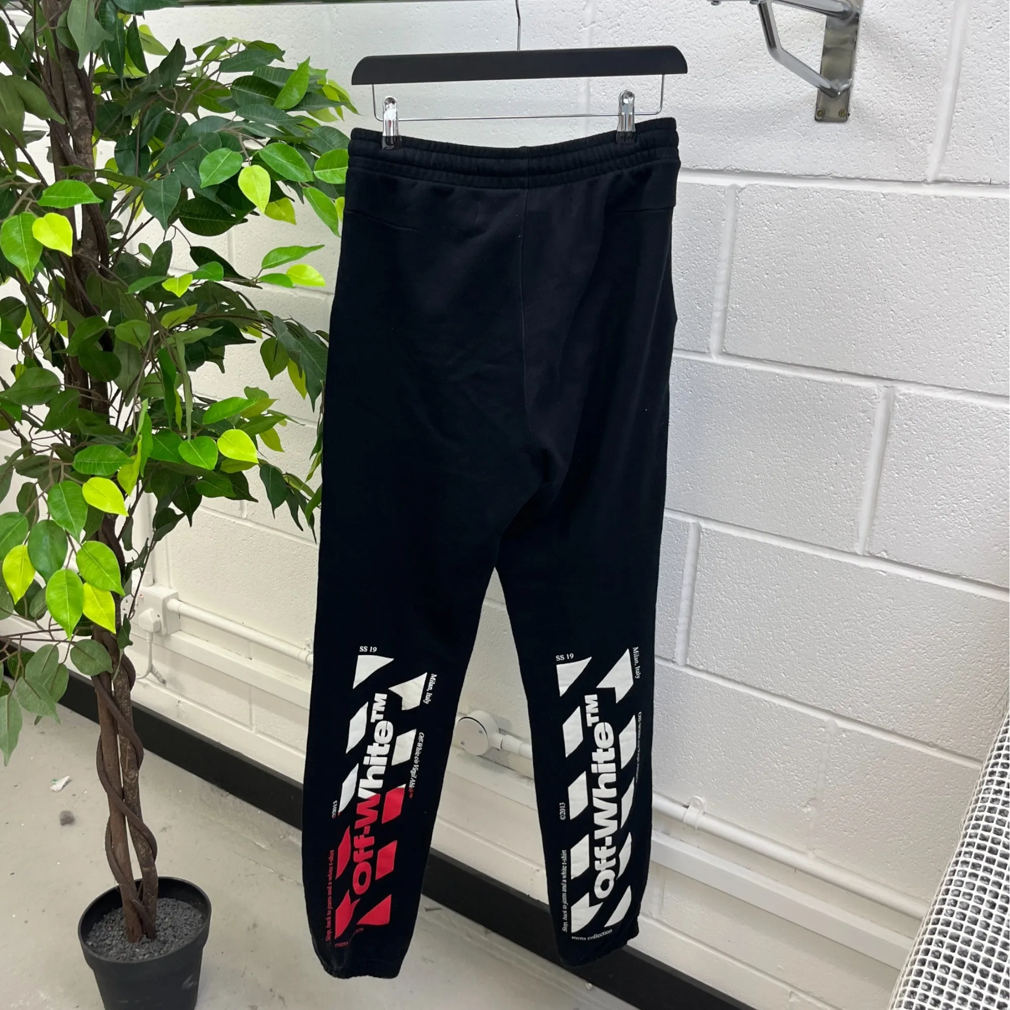 Men's Logo Joggers Black Size S