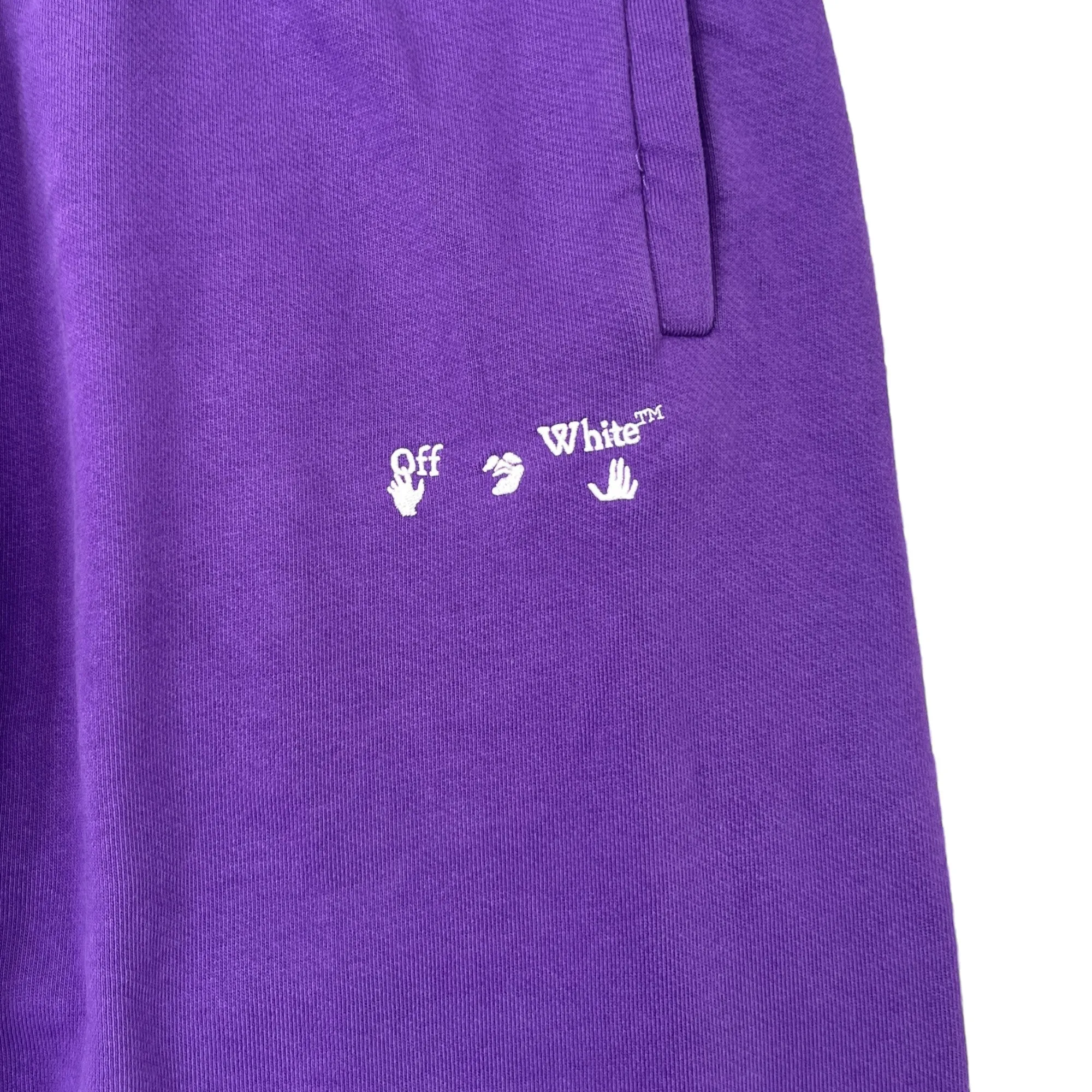 Men's Logo Joggers Purple Size XL