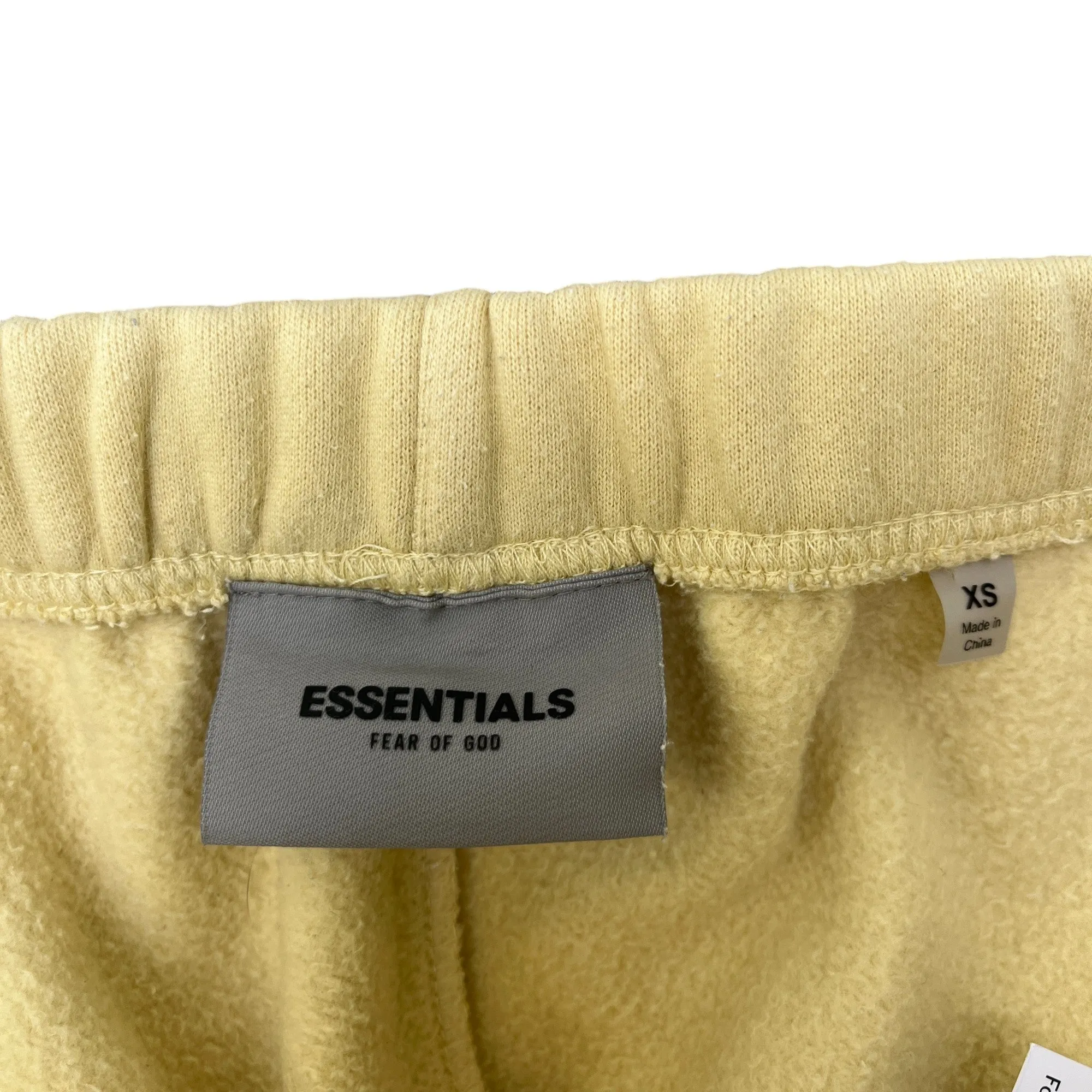 Men's Logo Joggers Yellow Size XS