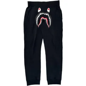 Men's Shark Logo Joggers Black Size XL