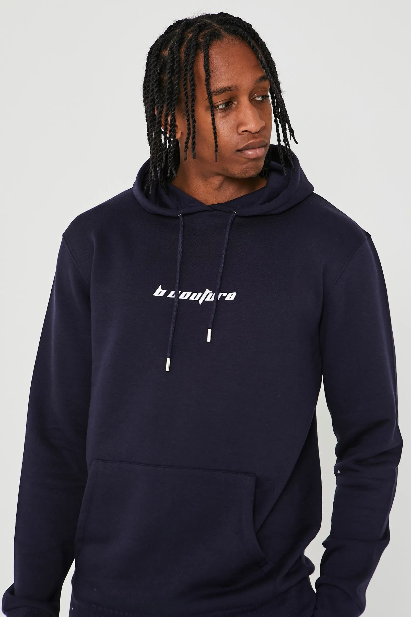 Merton Road 3-Pack Fleece Hoodie - Black/Navy/Grey