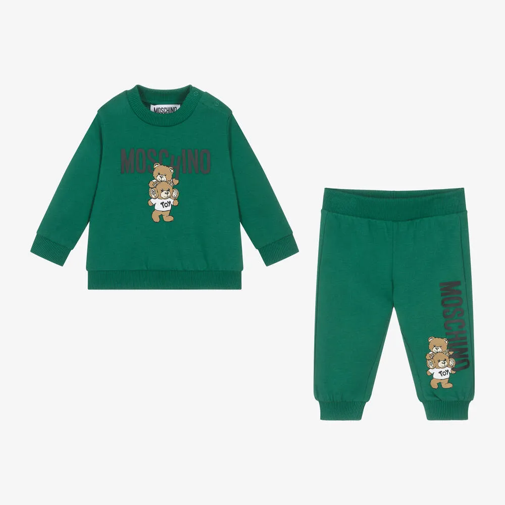 Moschino Baby Teddy Bear Tracksuit Set