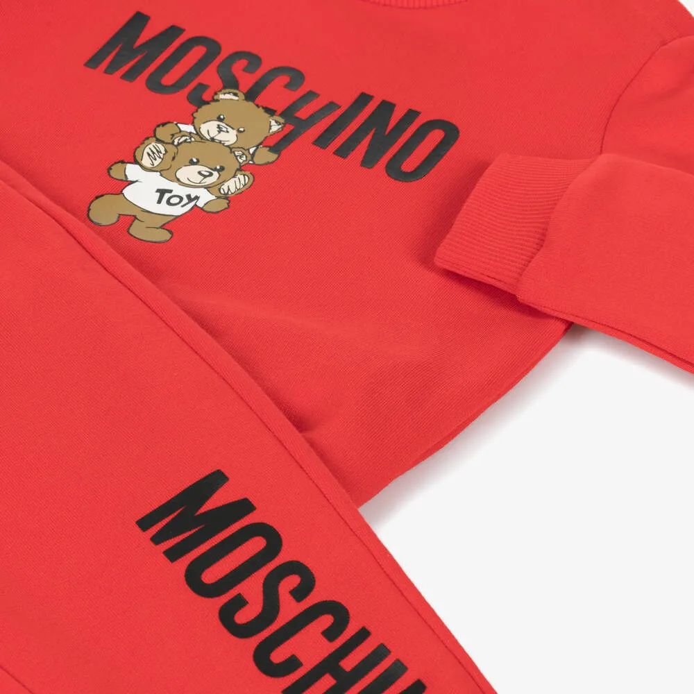 Moschino Baby Teddy Bear Tracksuit Set