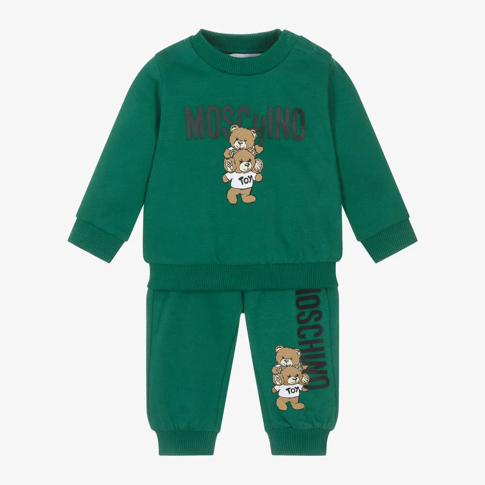 Moschino Baby Teddy Bear Tracksuit Set