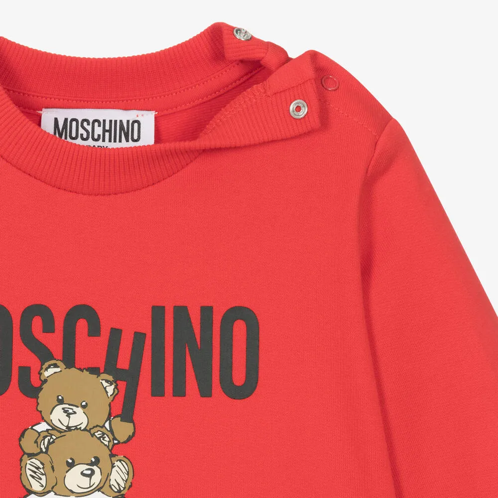 Moschino Baby Teddy Bear Tracksuit Set