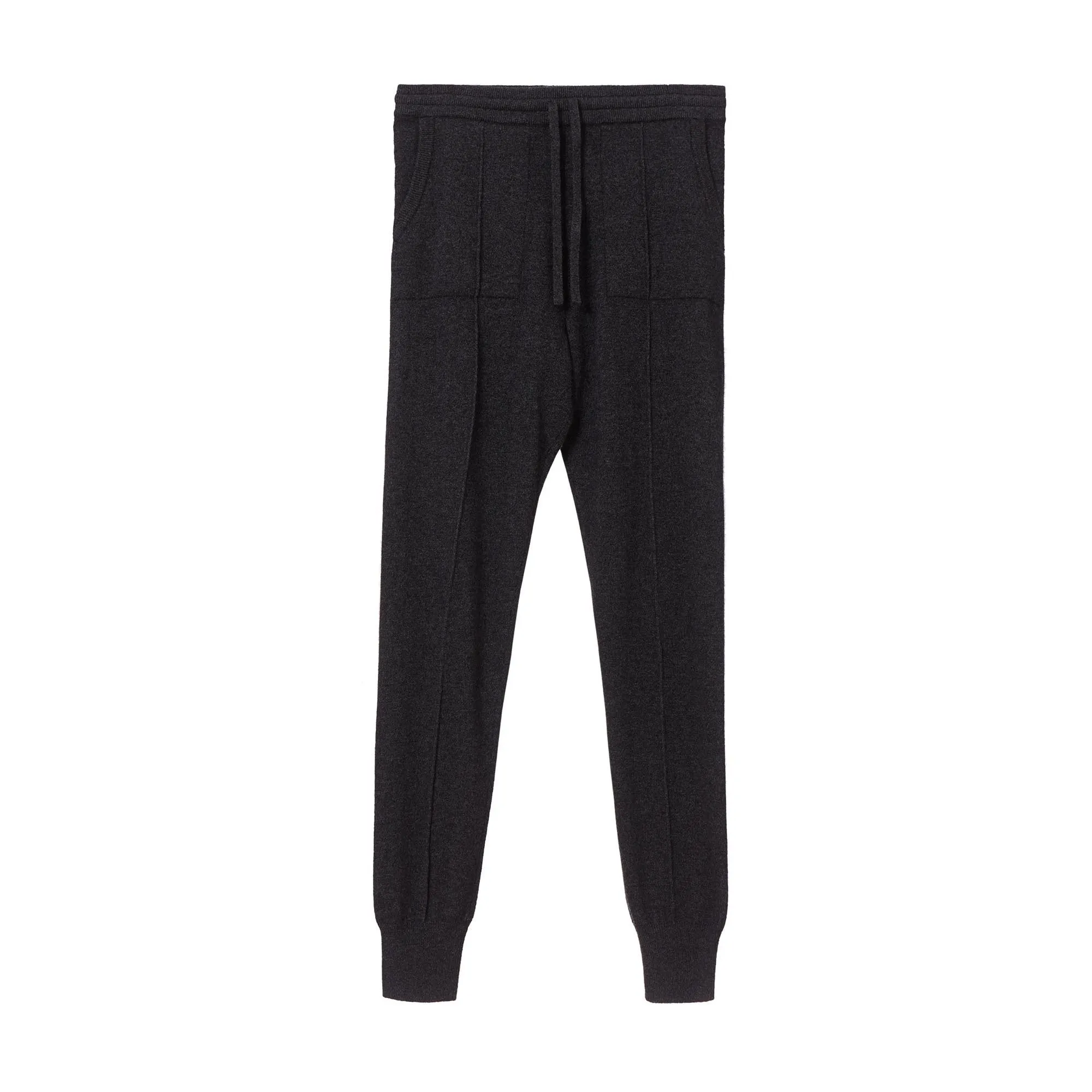 Nora Cashmere Joggers [Charcoal]