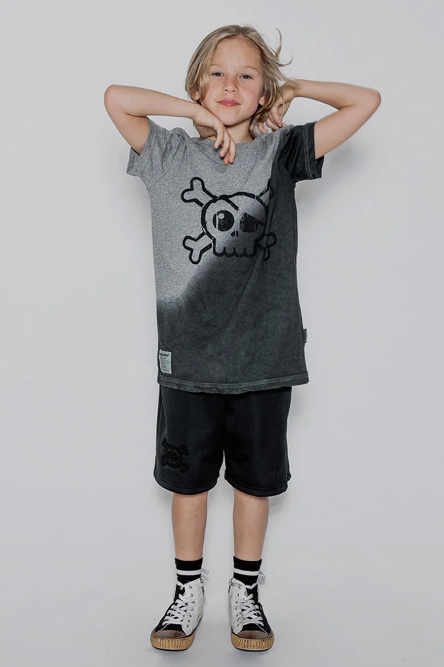 Nununu Gradient Skull Kids T-Shirt