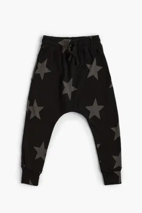 Nununu Light Star Baggy Kids Pants - Black