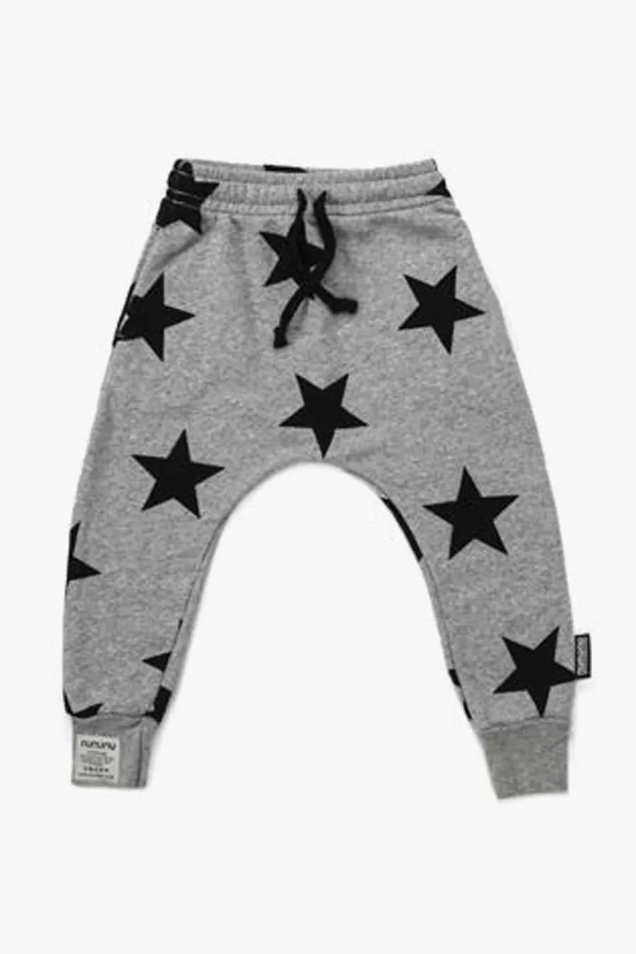 Nununu Star Baggy Kids Pants - Dusty Grey (Size 12/14 left)