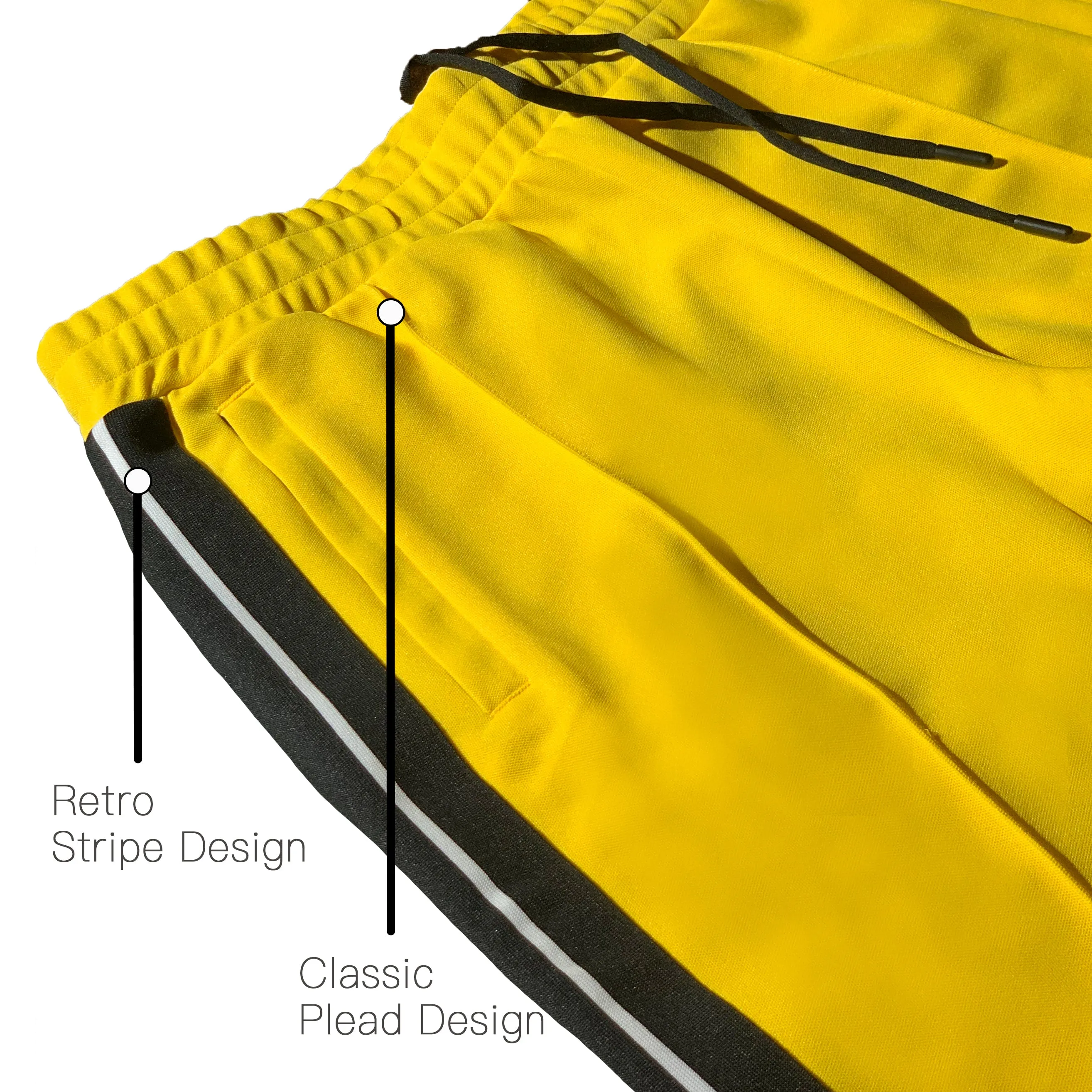 Parson Track Pant - Yellow