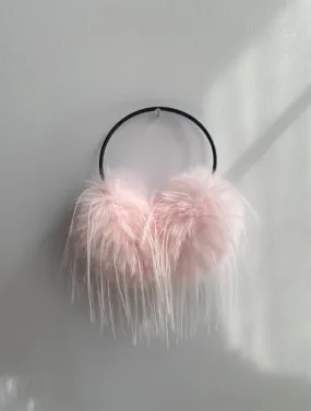 Pink Romance Faux Fur Ear muffs ear warmer