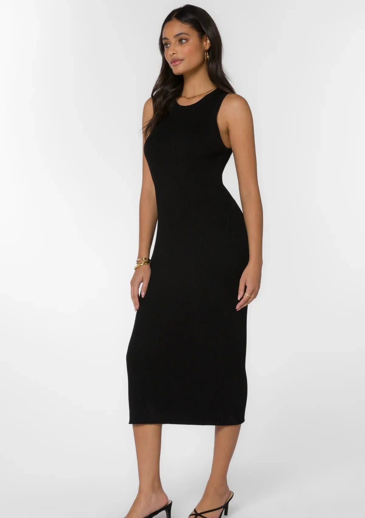 Raylene Sleeveless Ribbed Dress