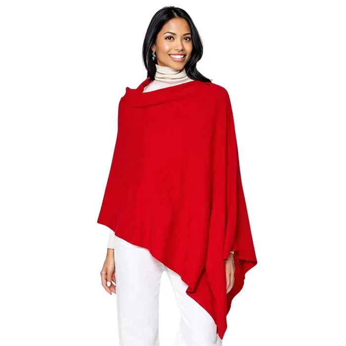 Scarf Poncho 4 Way Wear Wrap for Women