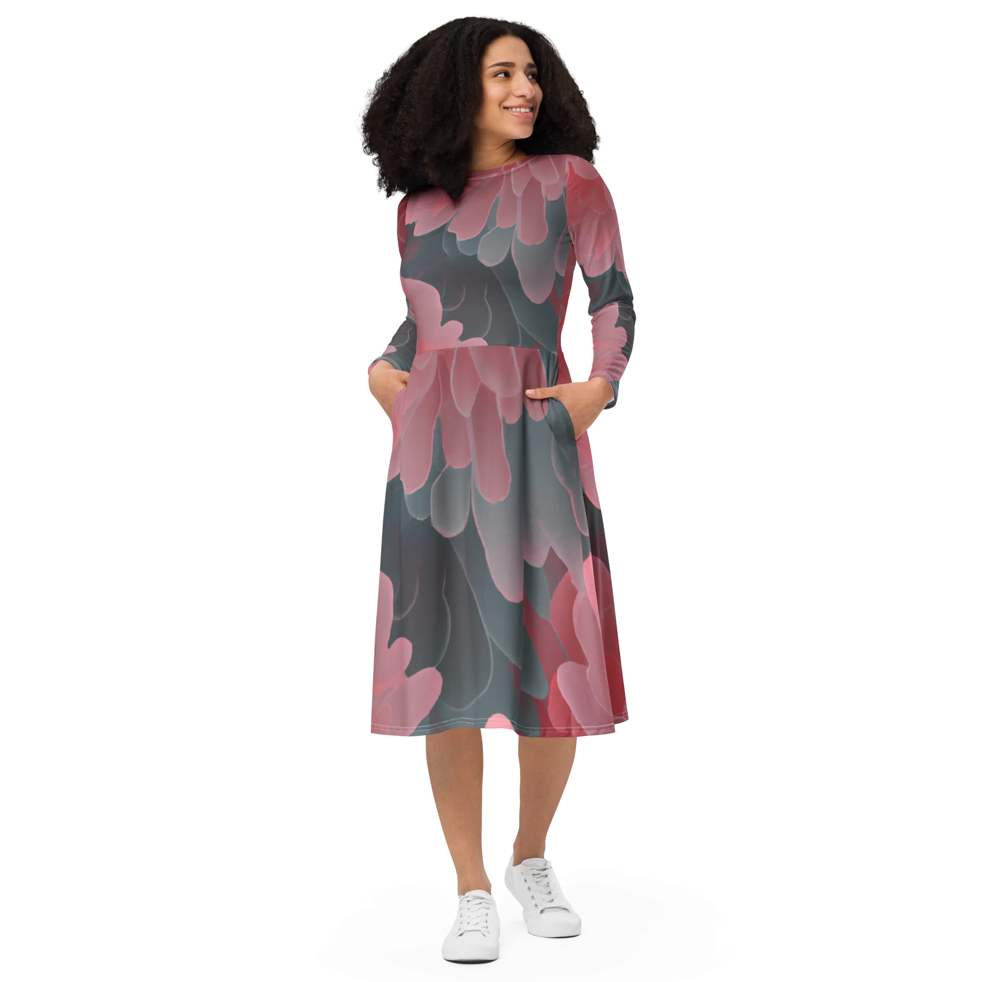 Shopijo Sporty Soft Floral Dress