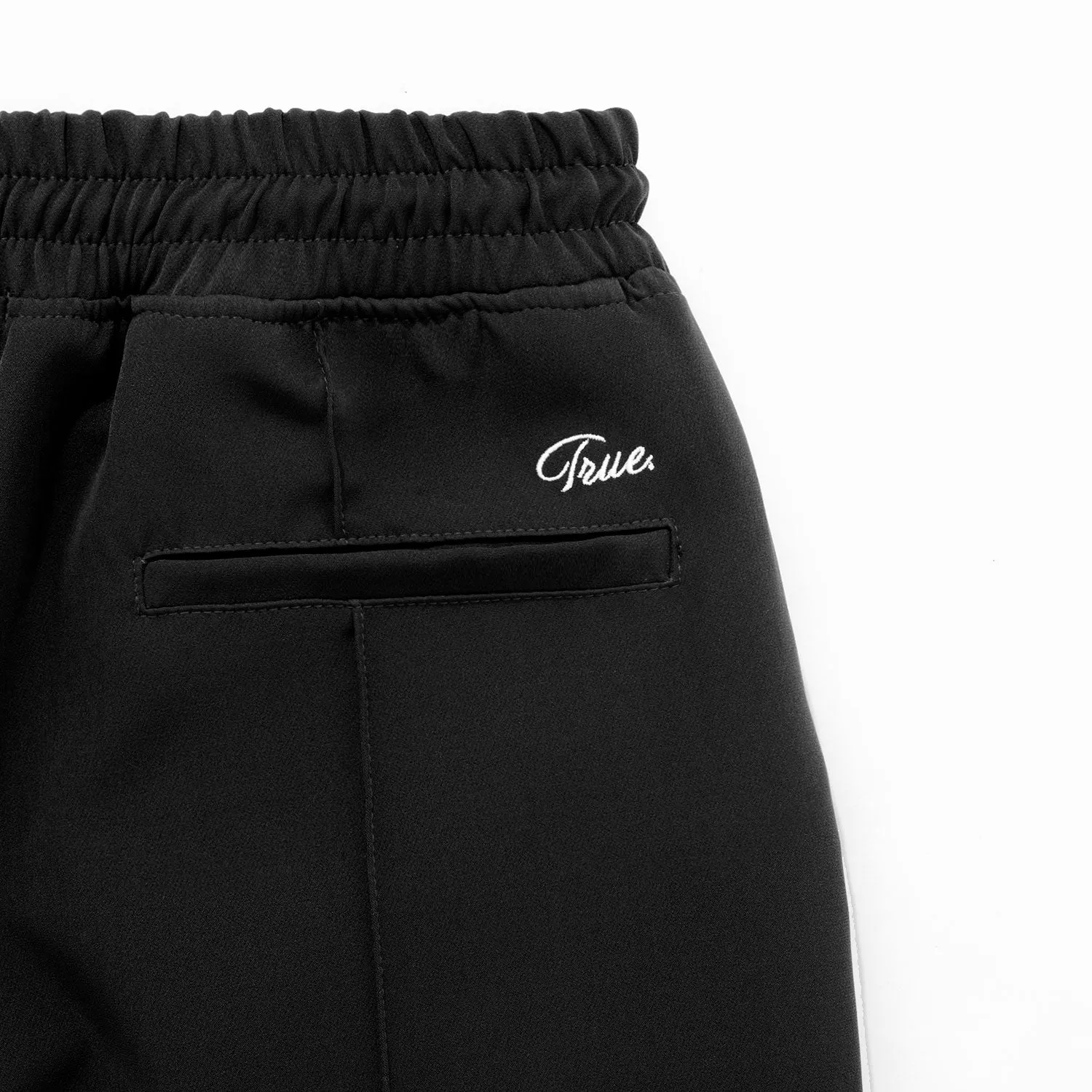 Slim Trackie Pants - Black