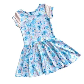 Spring Floral Twirl Dress