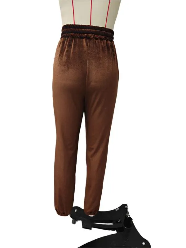 TEEK - Versatile Elastic Waist Drawstring Pants