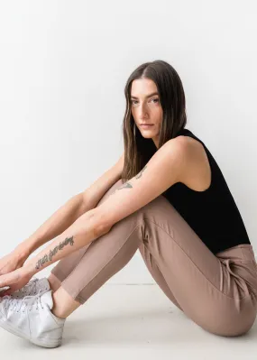 The Lightweight Trouser Sweatpant in Latte