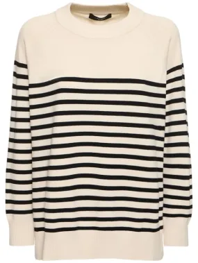 Weekend Max Mara   Pepato viscose blend knit sweater 