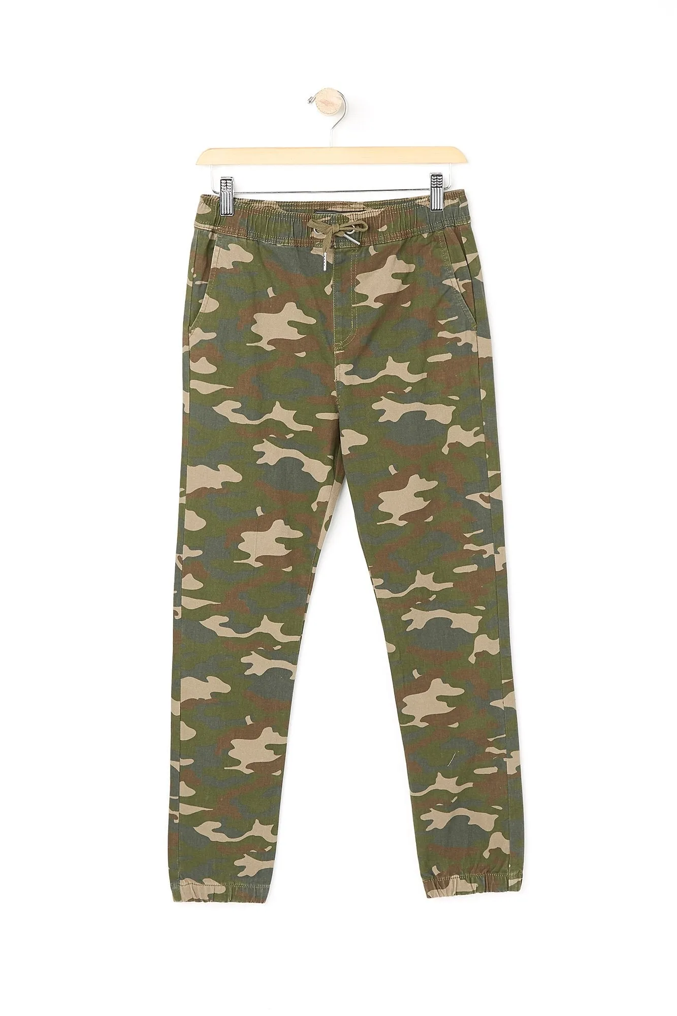 West 49 Youth Camo Drawstring Cuff Jogger