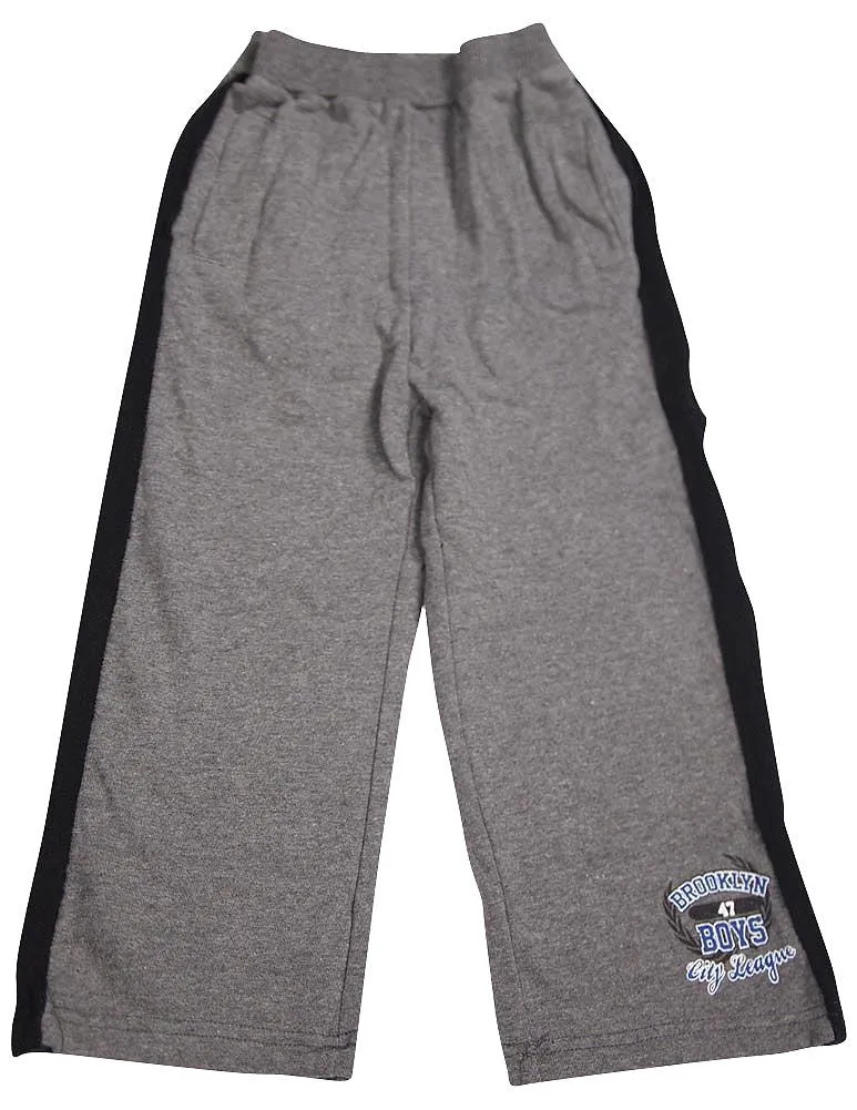 Wild Mango Toddler and Boys Sizes 2T - 10 - Fashion Varsity Sweatpants, 32042