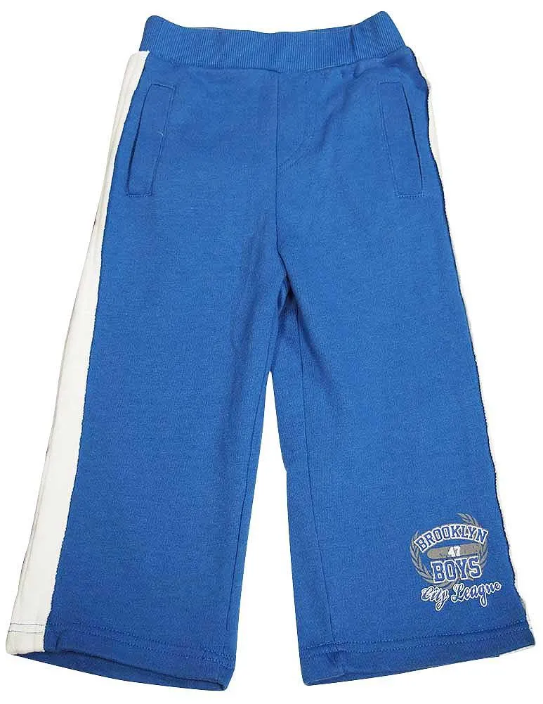 Wild Mango Toddler and Boys Sizes 2T - 10 - Fashion Varsity Sweatpants, 32042